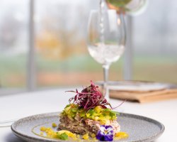 7-course tasting menu & wine pairing for only €75 (Limited availability)!
