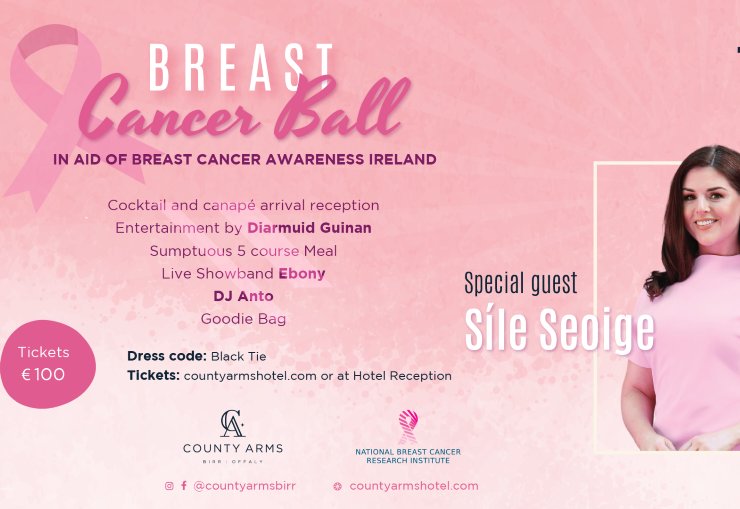 Breast Cancer Ball In Aid Of Breast Cancer Awareness Ireland